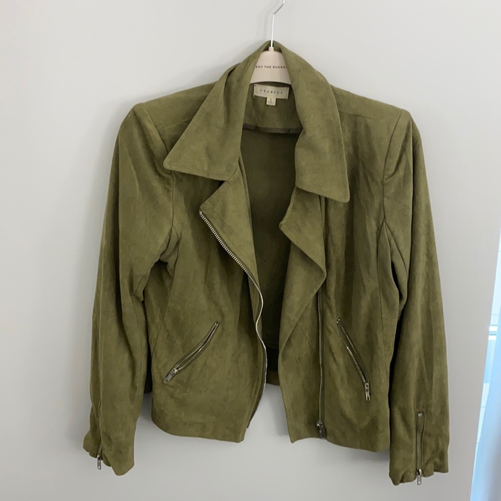 Green Velvet Jacket
